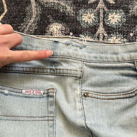 sass & bide distressed artist jeans – size 29 extra long - Picture 5 of 16